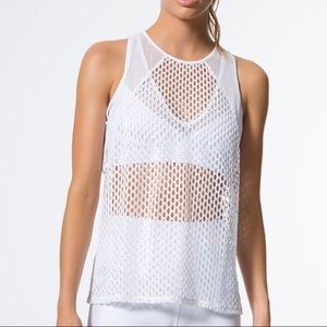 Alo Yoga Net Tank White Brand new!